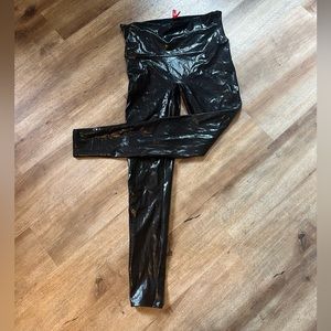 Spanx leather leggings